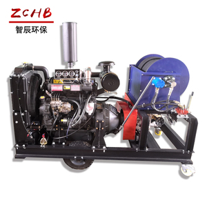 四缸柴油机驱动700mm管道高压疏通机